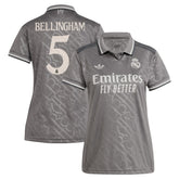 Jude Bellingham Real Madrid Originals Women's 2024/25 Third Replica Player Jersey - Charcoal on sale