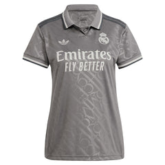 Vini Jr. Real Madrid Originals Women's 2024/25 Third Replica Player Jersey - Charcoal outlet