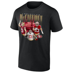 Christian McCaffrey San Francisco 49ers Notorious Player Graphic T-Shirt - Black sale