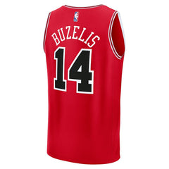 Matas Buzelis Chicago Bulls Youth Fast Break Replica Player Jersey sale - Icon Editi- Red sale