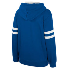 Golden State Warriors Stadium Essentials Women's Road Game Pullover Hoodie sale - Royal on sale