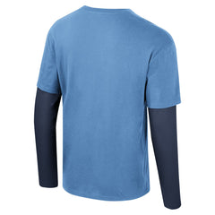 Memphis Grizzlies Stadium Essentials Unisex Spectator 2fer Long Sleeve T-Shirt - Light Blue online