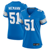 Ben Niemann Detroit Lions Women's Team Game Jersey - Blue cheap