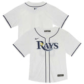 Tampa Bay Rays Youth Home Game Jersey White
