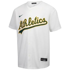 Athletics Youth Home Game Jersey White