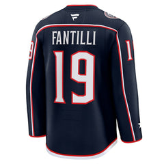 Adam Fantilli Columbus Blue Jackets Fanatics Home Premium Jersey - Navy Jerseys