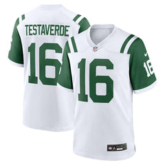 Vinny Testaverde New York Jets Retired Player Alternate Game Jersey - White online