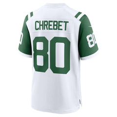 Wayne Chrebet New York Jets Retired Player Alternate Game Jersey - White sale
