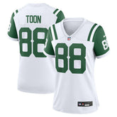 Al Toon New York Jets Women's Classic Alternate Retired Player Game Jersey - White outlet