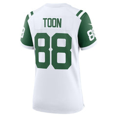 Al Toon New York Jets Women's Classic Alternate Retired Player Game Jersey - White outlet