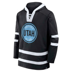 Utah Mammoth Fanatics Inside Line Pullover Hoodie - Black Hoodies