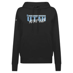 NHL Utah Levelwear Women's Adorn Etched Pullover Hoodie - Black Hoodies