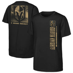 Vegas Golden Knights Youth Atmosphere T-Shirt - Black T-shirts