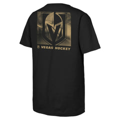 Vegas Golden Knights Youth Atmosphere T-Shirt - Black T-shirts