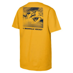 Nashville Predators Youth Atmosphere T-Shirt - Gold T-shirts