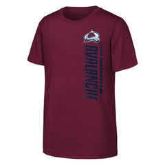 Colorado Avalanche Youth Atmosphere T-Shirt - Burgundy T-shirts