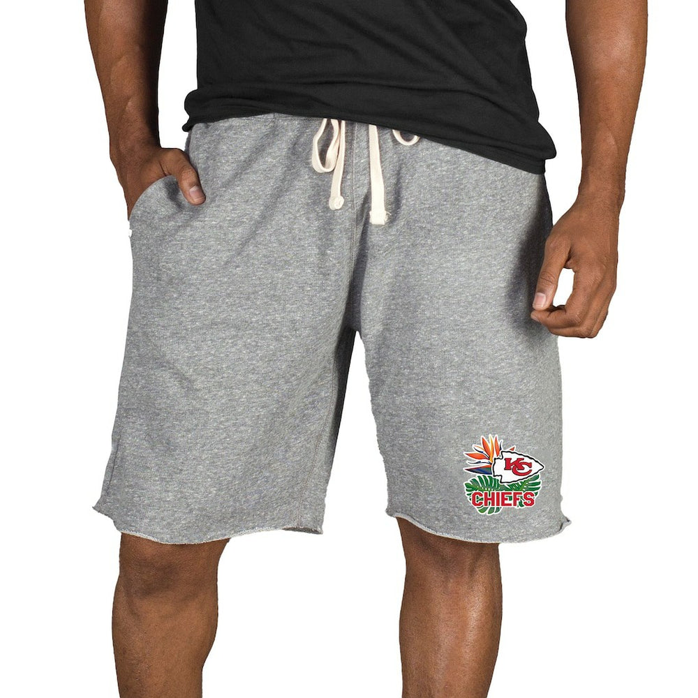Kansas City Chiefs Concepts Sport Mainstream Tri-Blend Shorts - Gray for sale