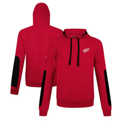 Detroit Red Wings Levelwear Bombay Pullover Hoodie - Red Hoodies