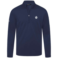 Toronto Maple Leafs Levelwear Heron Insignia Core Quarter-Zip Jacket - Navy Jackets