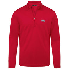 Montreal Canadiens Levelwear Heron Insignia Core Quarter-Zip Jacket - Red Jackets