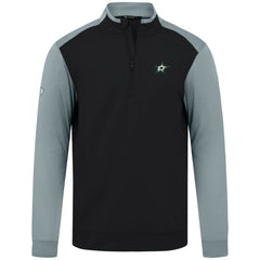 Dallas Stars Levelwear Bayou Insignia Core Quarter-Zip Pullover Top - Black Pullover