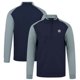 Winnipeg Jets Levelwear Bayou Insignia Core Quarter-Zip Pullover Top - Navy Pullover