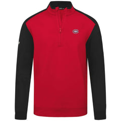 Montreal Canadiens Levelwear Bayou Insignia Core Quarter-Zip Pullover Top - Red Pullover