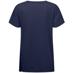 Columbus Blue Jackets Levelwear Women's Influx Ice Wall T-Shirt - Navy T-shirts