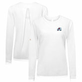 Colorado Avalanche Levelwear Women's Sequoia Primary Logo Long Sleeve T-Shirt - White T-shirts