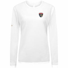 Florida Panthers Levelwear Women's Sequoia Primary Logo Long Sleeve T-Shirt - White T-shirts
