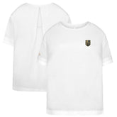 Vegas Golden Knights Levelwear Women's Tulip Primary Logo T-Shirt - White T-shirts