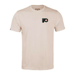 Philadelphia Flyers Levelwear Richmond Stained Glass T-Shirt - Khaki T-shirts