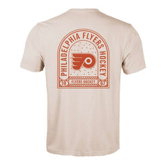 Philadelphia Flyers Levelwear Richmond Stained Glass T-Shirt - Khaki T-shirts