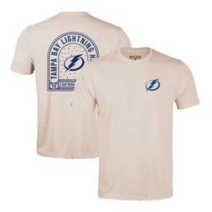 Tampa Bay Lightning Levelwear Richmond Stained Glass T-Shirt - Khaki T-shirts