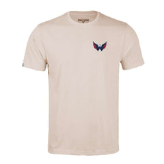Washington Capitals Levelwear Richmond Stained Glass T-Shirt - Khaki T-shirts