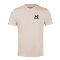 Anaheim Ducks Levelwear Richmond Stained Glass T-Shirt - Khaki T-shirts