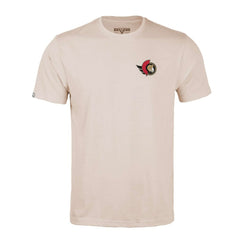 Ottawa Senators Levelwear Richmond Stained Glass T-Shirt - Khaki T-shirts
