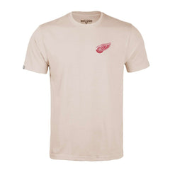 Detroit Red Wings Levelwear Richmond Stained Glass T-Shirt - Khaki T-shirts