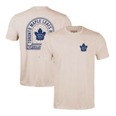 Toronto Maple Leafs Levelwear Richmond Stained Glass T-Shirt - Khaki T-shirts