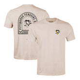 Pittsburgh Penguins Levelwear Richmond Stained Glass T-Shirt - Khaki T-shirts