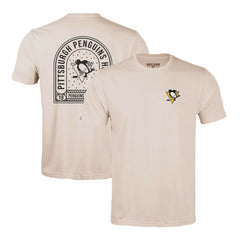 Pittsburgh Penguins Levelwear Richmond Stained Glass T-Shirt - Khaki T-shirts