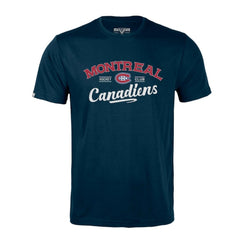 Montreal Canadiens Levelwear Richmond Ice Wall T-Shirt - Navy T-shirts