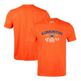 Edmonton Oilers Levelwear Richmond Ice Wall T-Shirt - Orange T-shirts