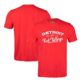 Detroit Red Wings Levelwear Richmond Ice Wall T-Shirt - Red T-shirts