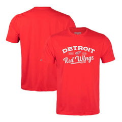 Detroit Red Wings Levelwear Richmond Ice Wall T-Shirt - Red T-shirts