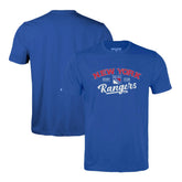 New York Rangers Levelwear Richmond Ice Wall T-Shirt - Blue T-shirts