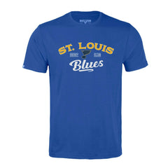 St. Louis Blues Levelwear Richmond Ice Wall T-Shirt - Blue T-shirts