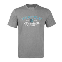 Seattle Kraken Levelwear Richmond Ice Wall T-Shirt - Gray T-shirts