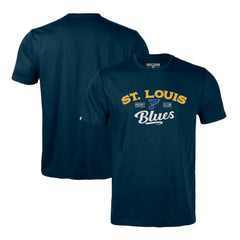St. Louis Blues Levelwear Richmond Ice Wall T-Shirt - Navy T-shirts