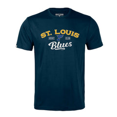 St. Louis Blues Levelwear Richmond Ice Wall T-Shirt - Navy T-shirts